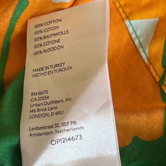 Anthropologie The Somerset Kelly Green Bright Floral - Picture 4 of 6